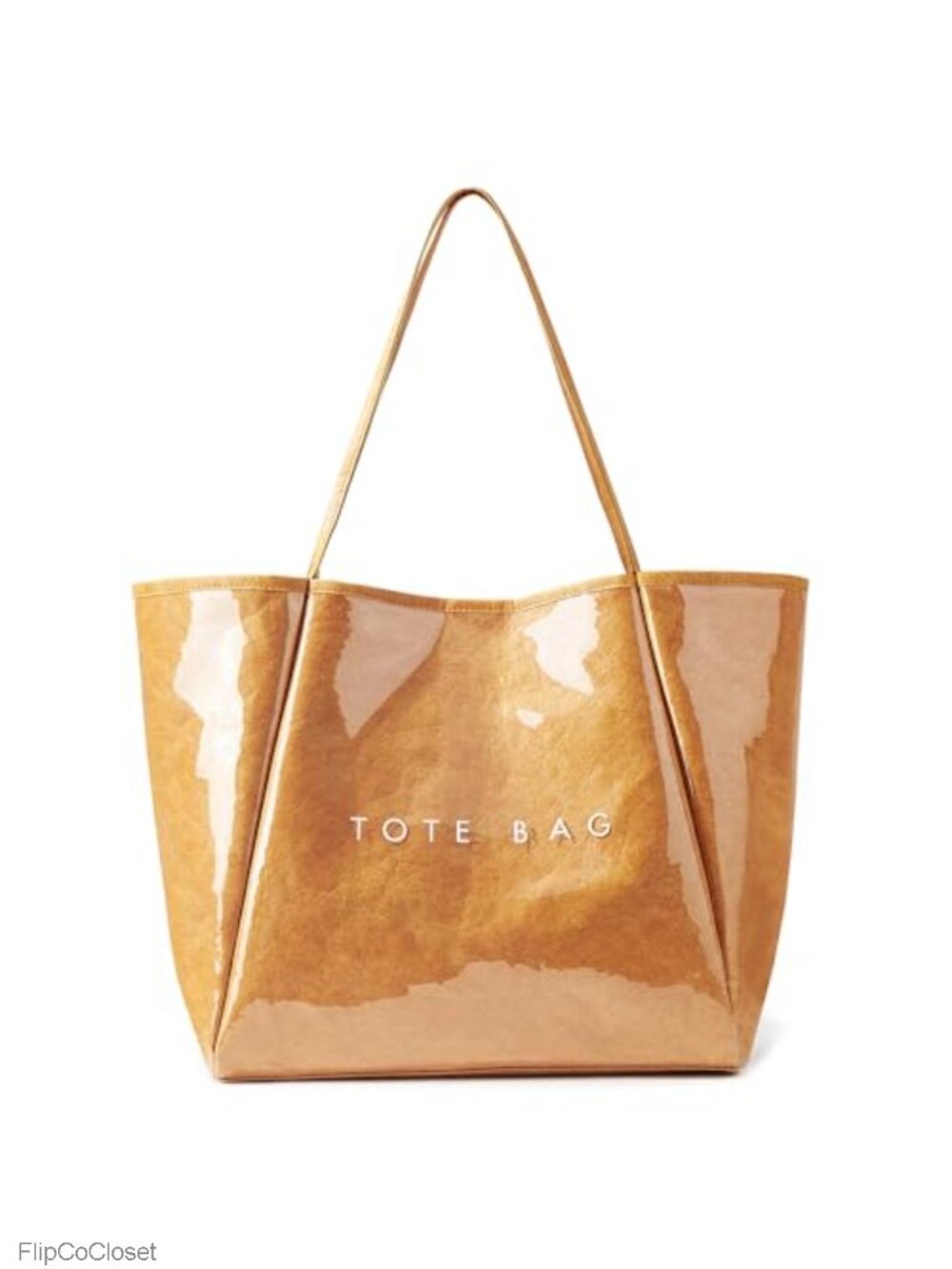 Large PVC Tote Bag Kraft Paper Travel Beach Jelly Purse